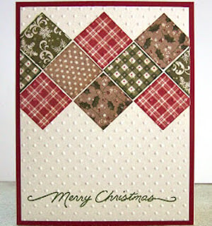 Quilt Christmas Card