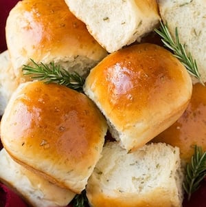 Rosemary Dinner Rolls christmas party side dish