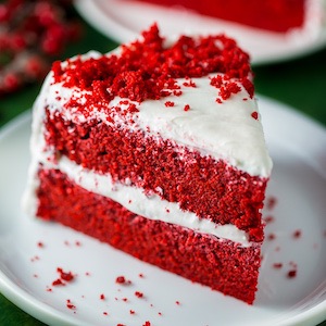 Red Velvet Cake with Cream Cheese Frosting