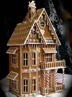 Three Story Gingerbread House