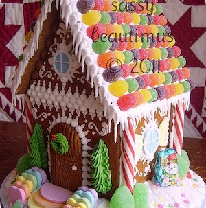 Gumdrop Roof Gingerbread House