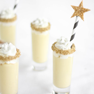 Champagne Chantilly dessert Shooters
