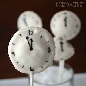 Clock Pie Pops