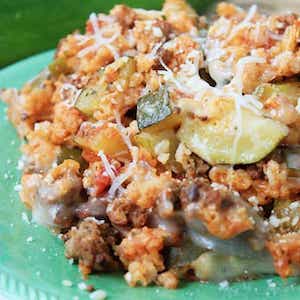 Crockpot Italian Zucchini Casserole