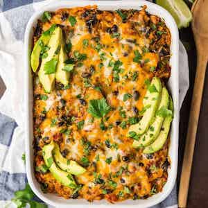 Mexican Chicken Quinoa with Black Beans and Healthy Veggies