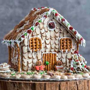 No Bake Gingerbread House