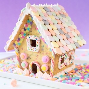 Funfetti Gingerbread House