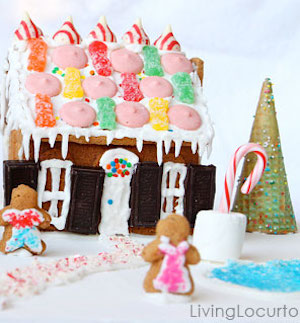 Easy DIY Gingerbread House