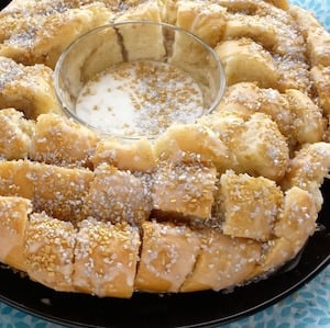 New Years eve appetizer Party Loaf