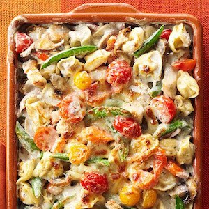 Tortellini Vegetable Bake