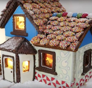 Cozy Gingerbread House