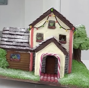 Two Story Gingerbread House