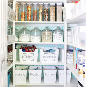 EASY Pantry Organization Ideas - I Heart Naptime