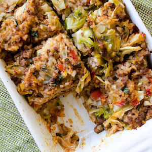 Unstuffed Cabbage Casserole