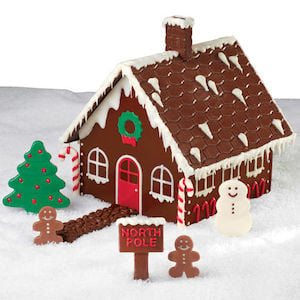 Chocolate Gingerbread House idea