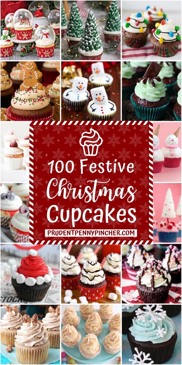 100 Festive Christmas Cupcakes