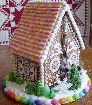 Beautiful Gingerbread House