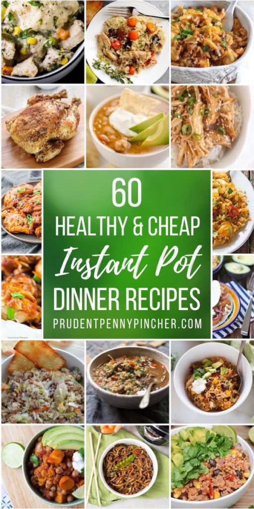 60 Cheap and Healthy Instant Pot Recipes Prudent Penny Pincher