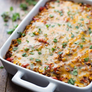 Healthy Mexican Casserole