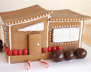 Modern Gingerbread House