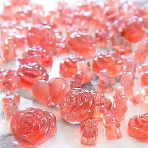 Rose Champagne Gummy Bears