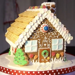 Royal Icing Gingerbread House