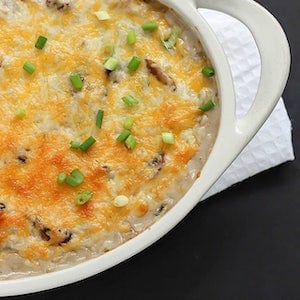 Skinny Chicken and Rice Casserole