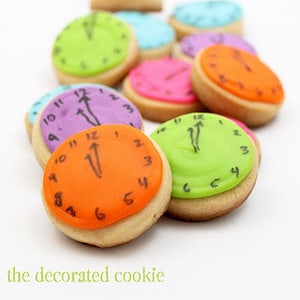Midnight Clock Cookie Bites