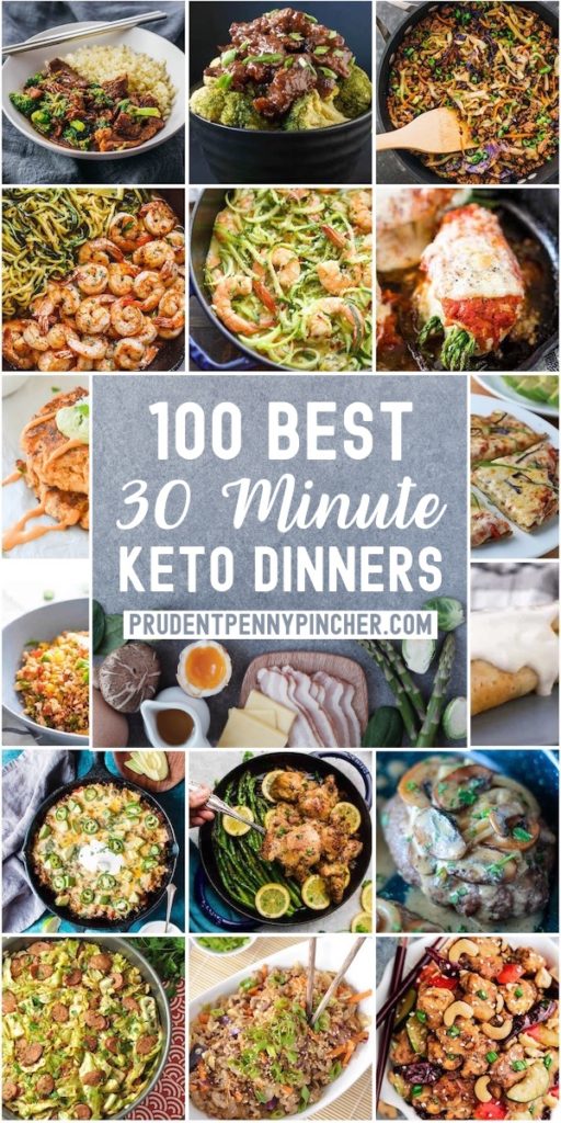 100 Best 30 Minute Keto Dinner Recipes