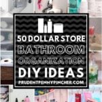 50 Dollar Store Bathroom Organization Ideas