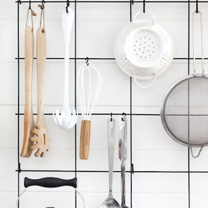 DIY Wire Utensil Rack 