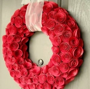 15 DIY Valentines Day Wreaths You Can Craft (Part 3)