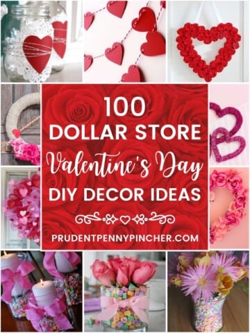 Dollar Store Valentines Day Decor