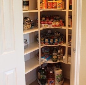 Pantry Makeover with Lazy Susans 