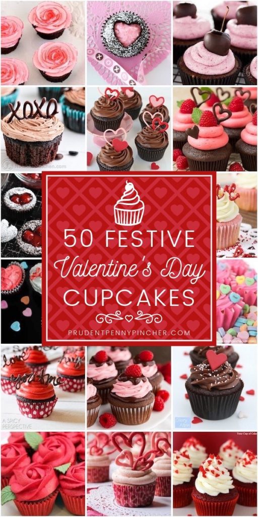 50 Festive Valentine's Day Cupcakes