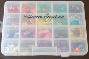 Plastic Organizer for Hair Accessories