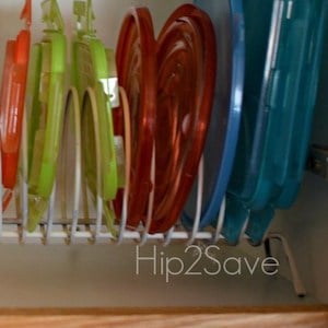 https://www.prudentpennypincher.com/wp-content/uploads/2019/01/cd-holder-organizes-storage-container-lids-hip2save.jpg