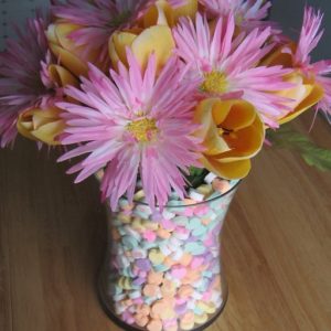 Candy Hearts Centerpiece 