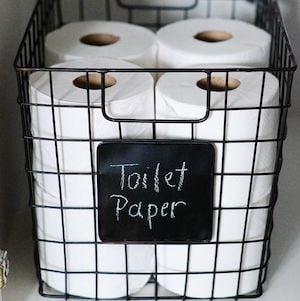 Wire Basket for Toilet Paper