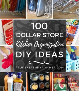 100 DIY Dollar Store Kitchen Organization Ideas for the Kitchen