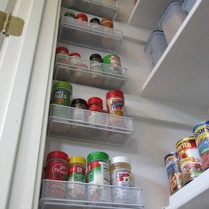 Kitchen Organization - DIY Cube Shelves - Mom Endeavors