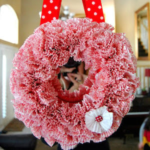 Cupcake Liner Wreath 