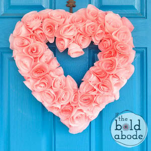 15 DIY Valentines Day Wreaths You Can Craft (Part 3)