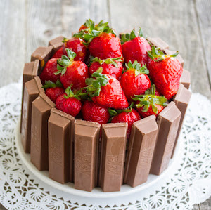 Kit Kat Cake