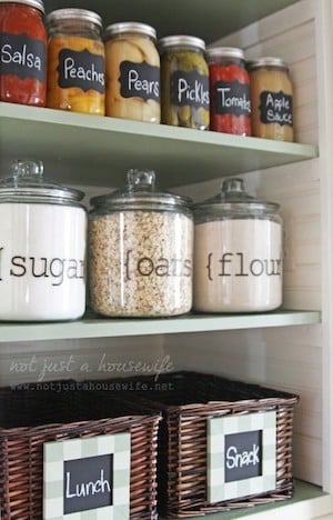 150 DIY Kitchen Organization Ideas - Prudent Penny Pincher