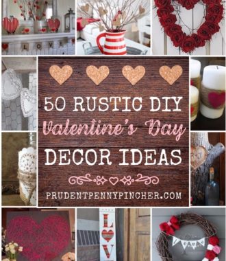 50 DIY Rustic Valentine's Day Decorations
