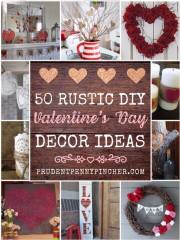 50 DIY Rustic Valentine's Day Decorations