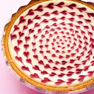 White Chocolate Raspberry Cheesecake