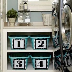 Easy As Pie Laundry Room Organization