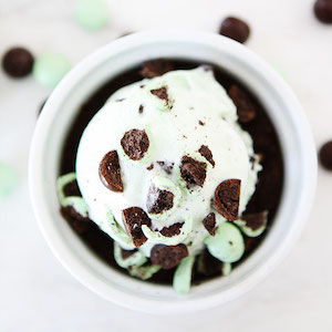 Deep Dish Mint Chocolate Chip Cookies